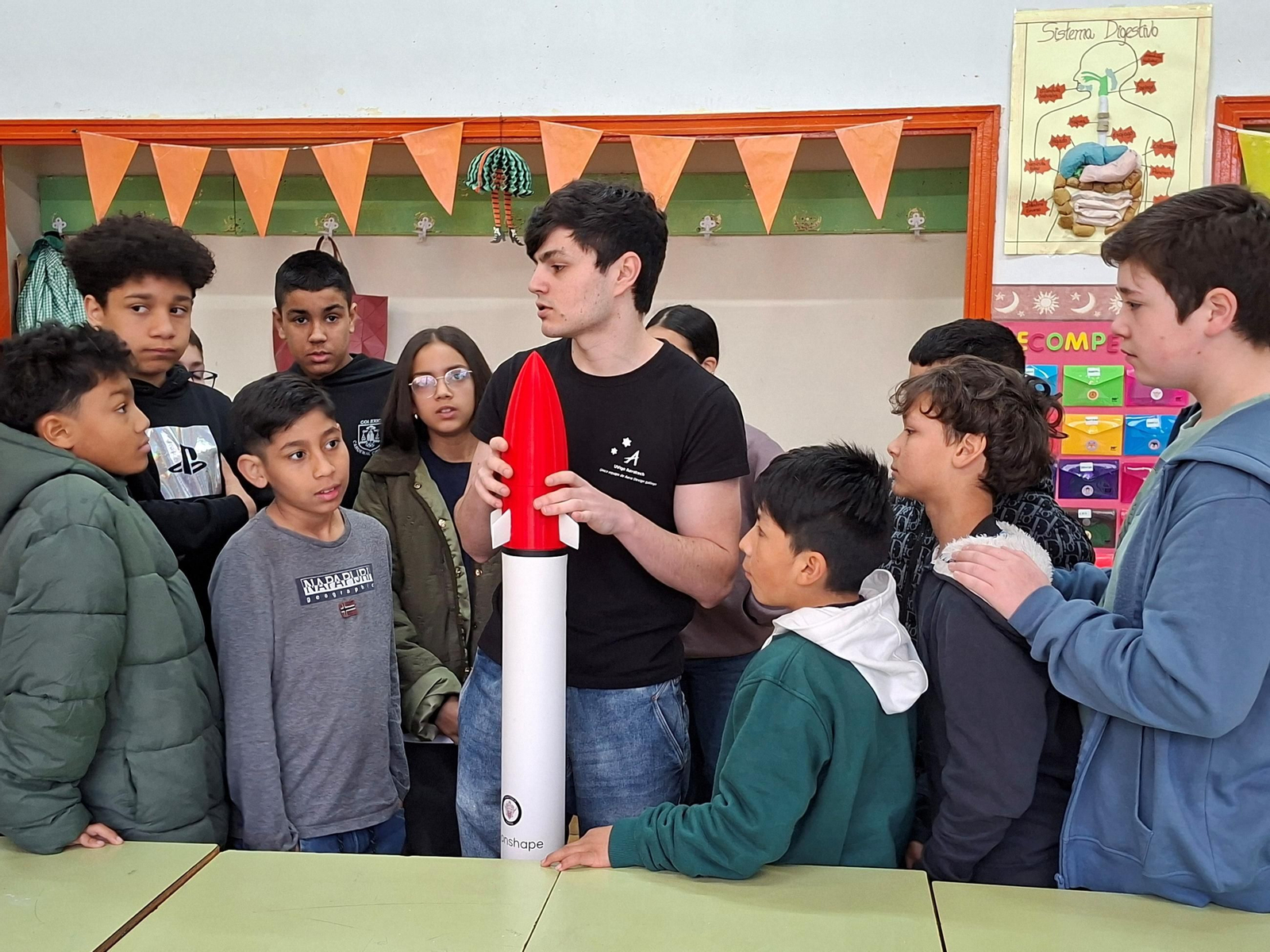 Unha clase de innovación no Cardenal Cisneros