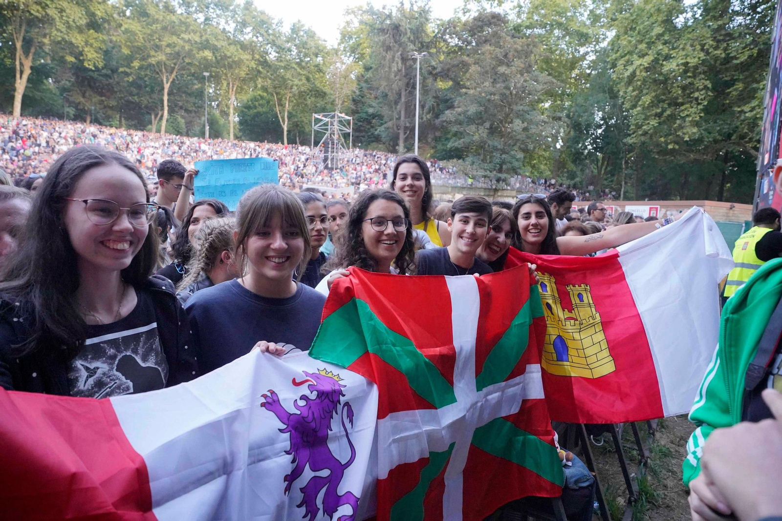 Público en el concierto de Pablo López en Castrelos.