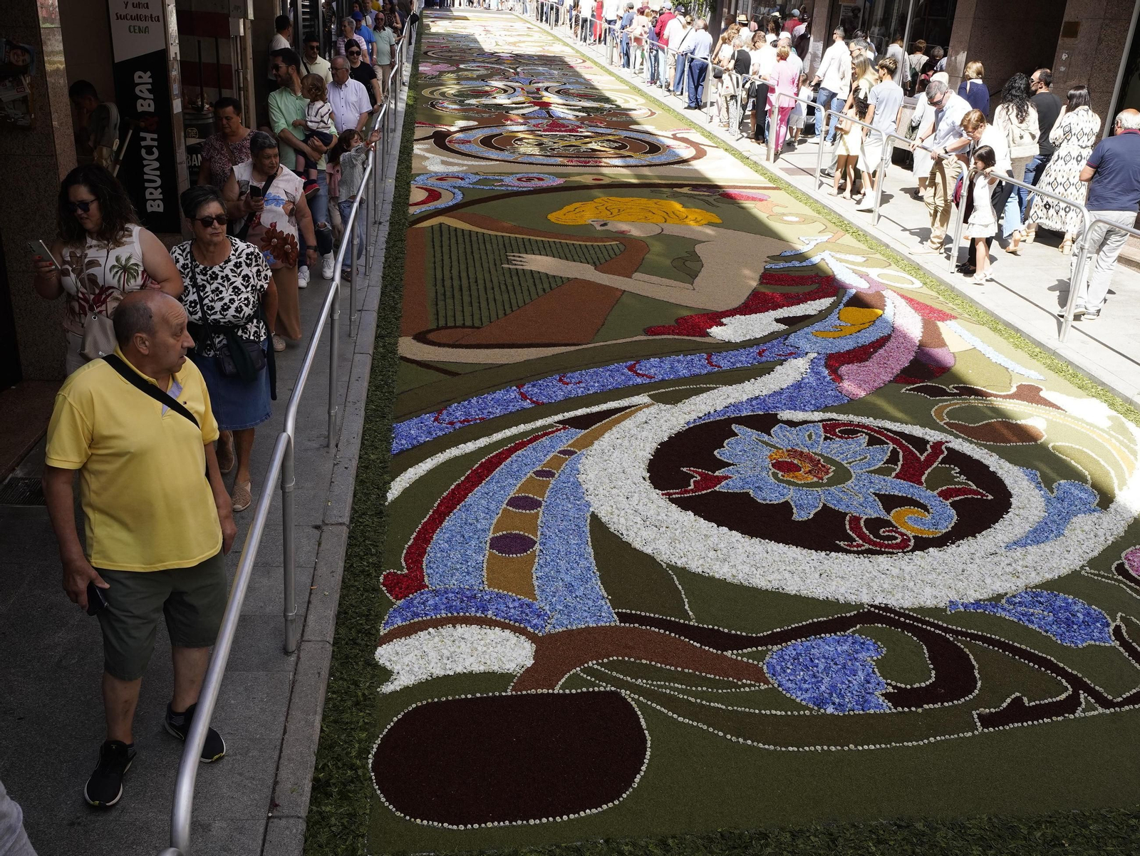 Celebración del Corpus en Ponteareas.