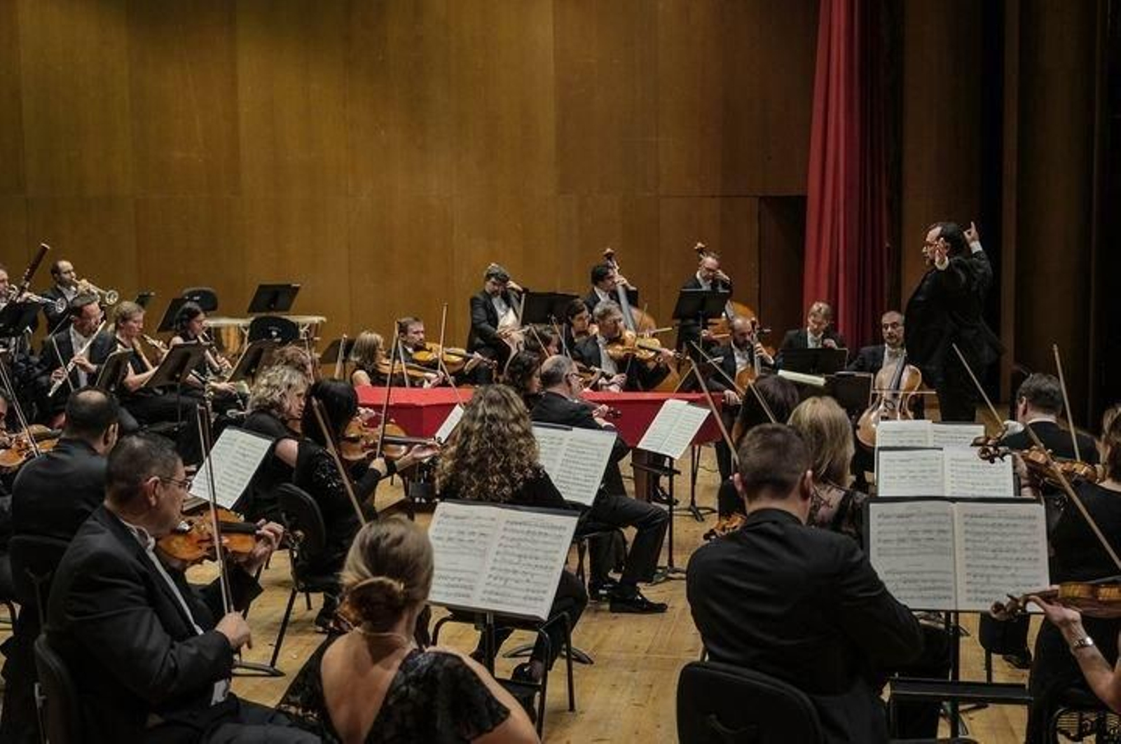 La Real Filharmonía de Galicia actúa este sábado en el Teatro Principal.