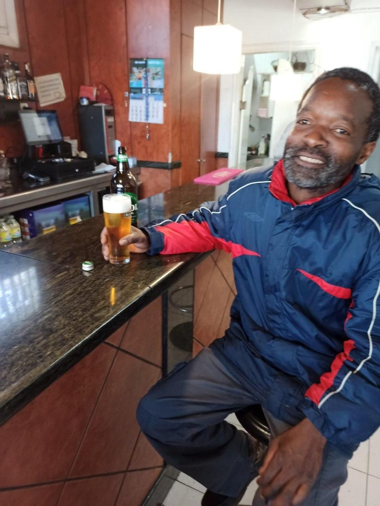 Agapito Marcial, sonriente, como le recuerdan sus allegados.