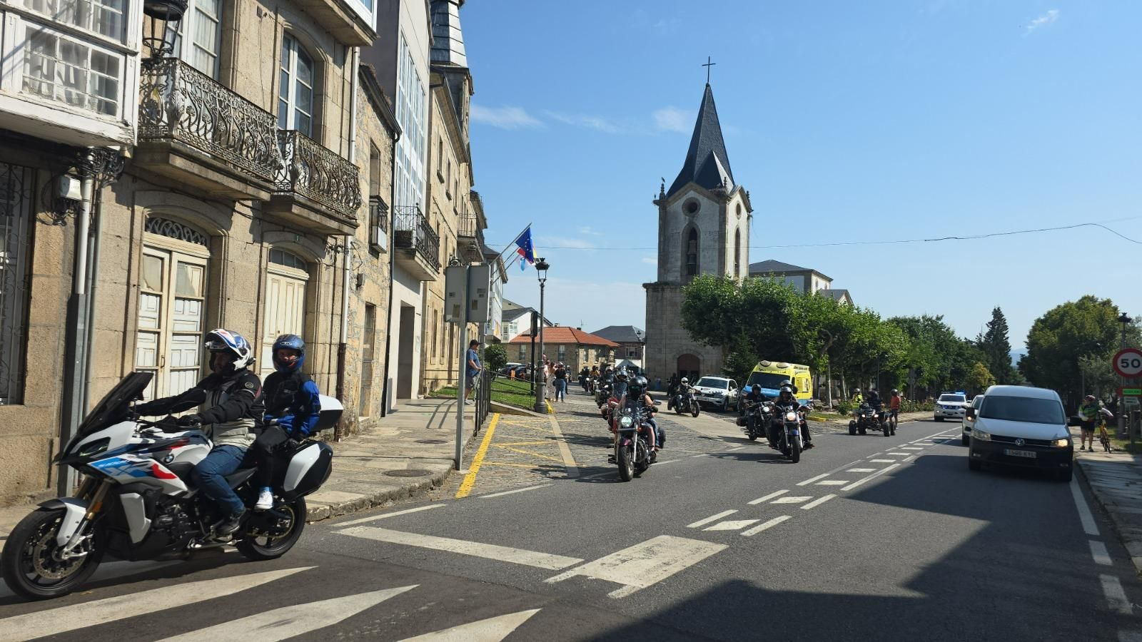 Galería | La XXI Concentración Mototurística reúne a cerca de 400 inscritos en A Pobra de Trives