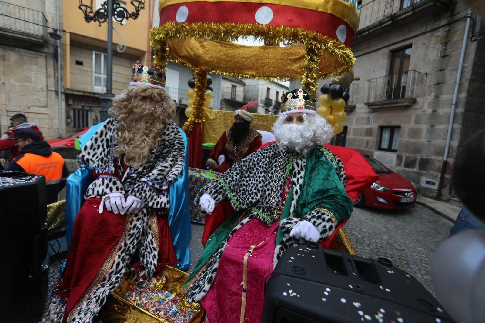 Reyes Magos en Cortegada (Foto: José Paz)