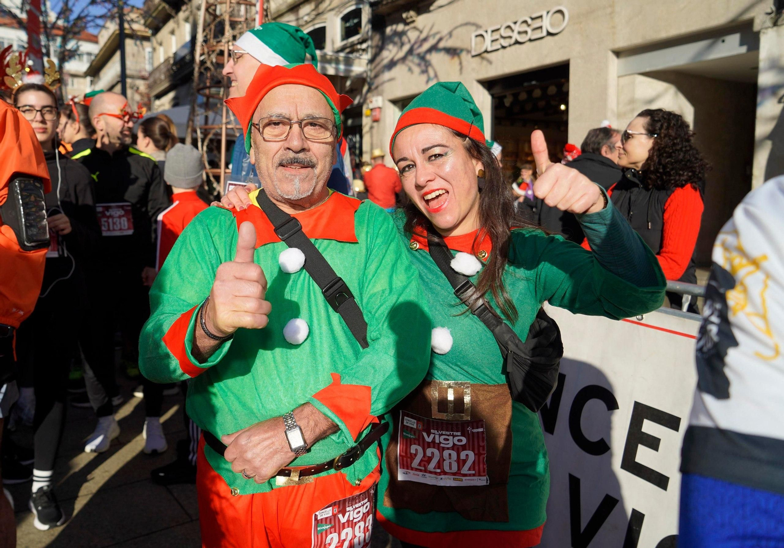 Galería | Disfraces y atletismo en la San Silvestre de Vigo 2025