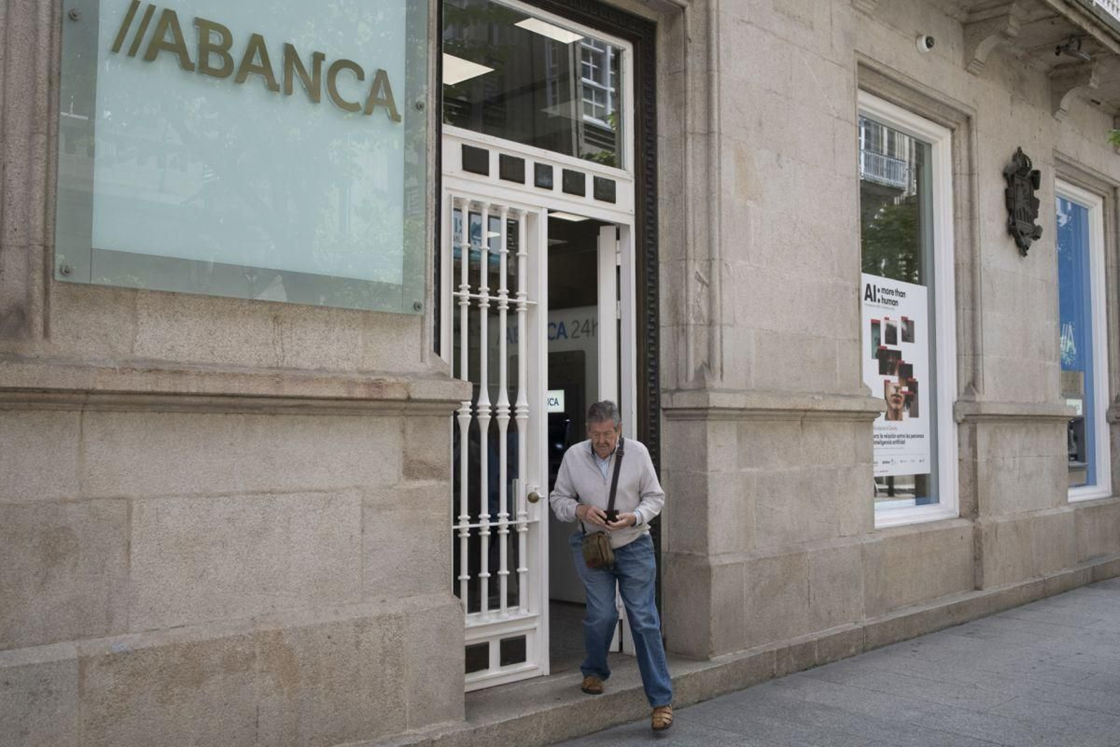 Imagen de una entidad bancaria de la ciudad.