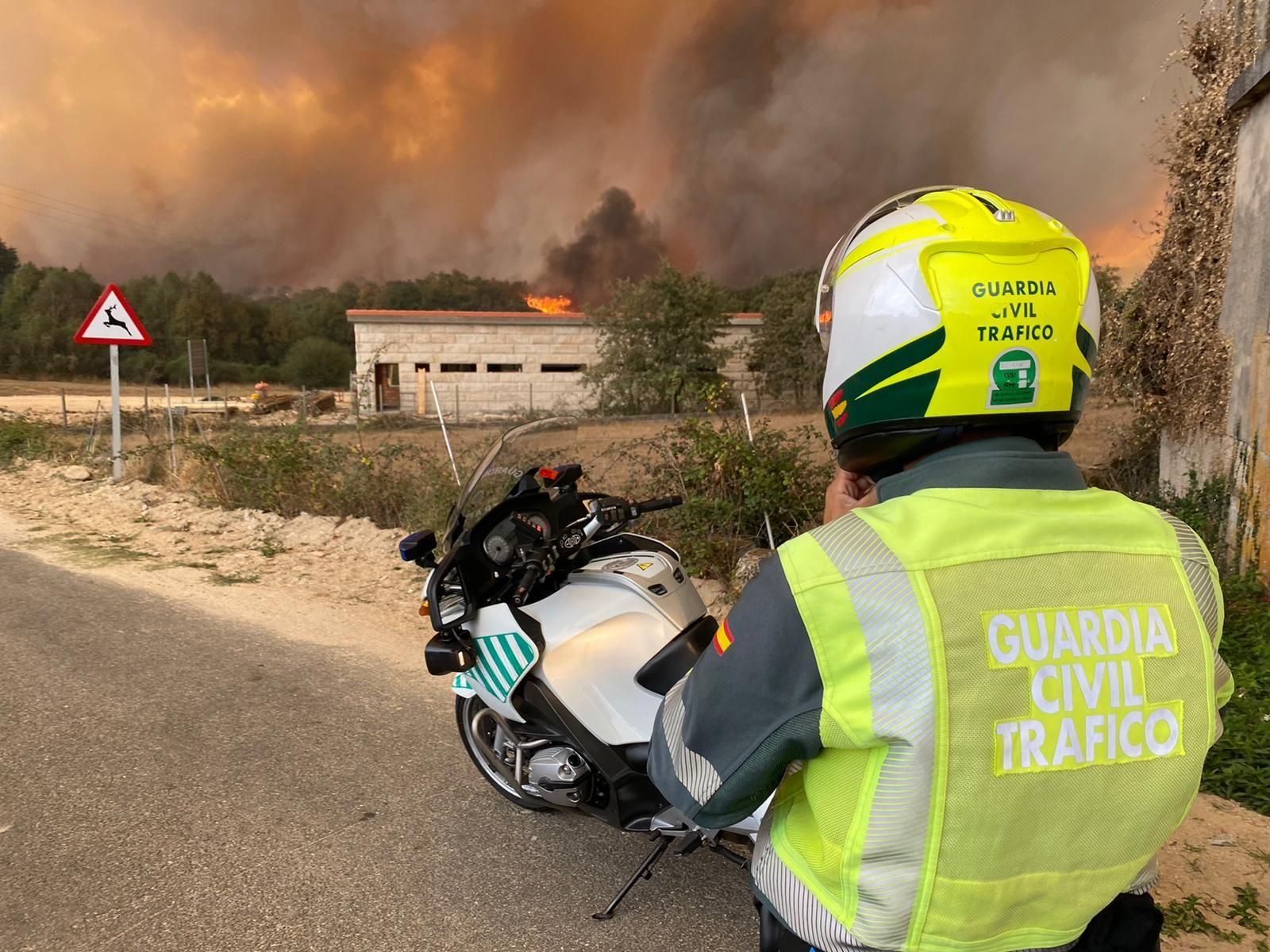Incendio en Cualedro.
