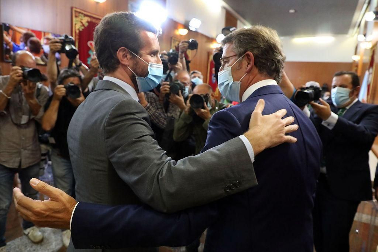 Alberto Núñez Feijóo toma
posesión como presidente de la Xunta