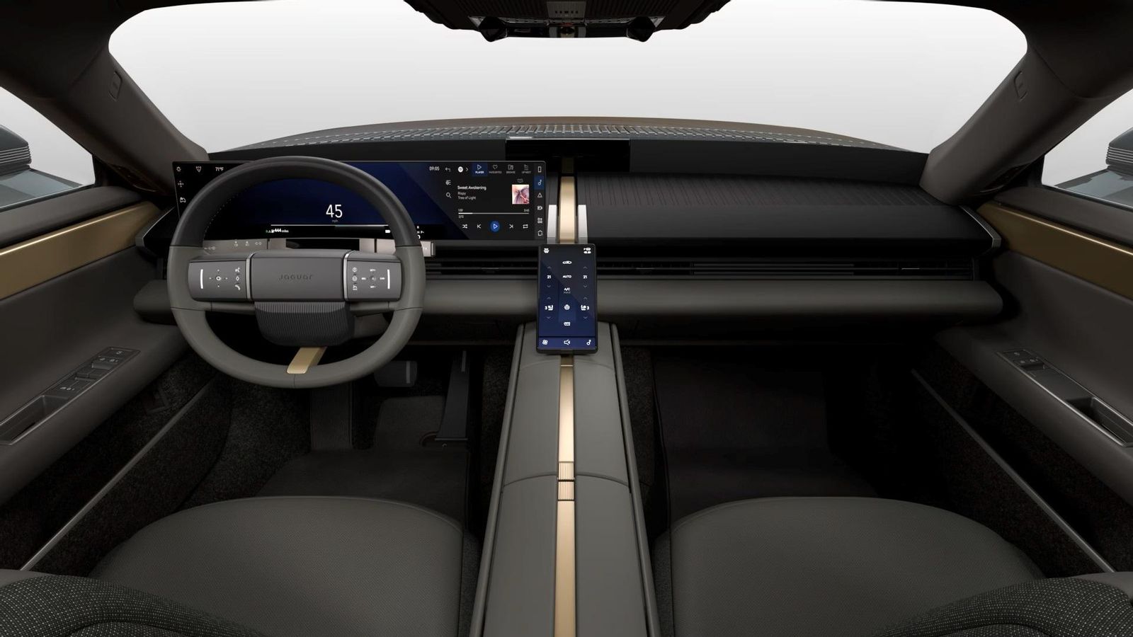 Interior del nuevo Jaguar Type 01