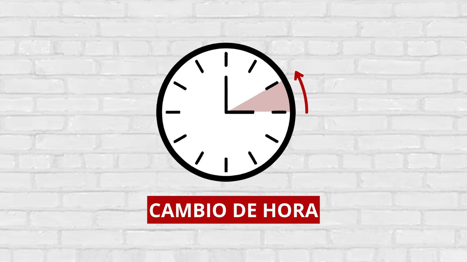 Cambio de hora