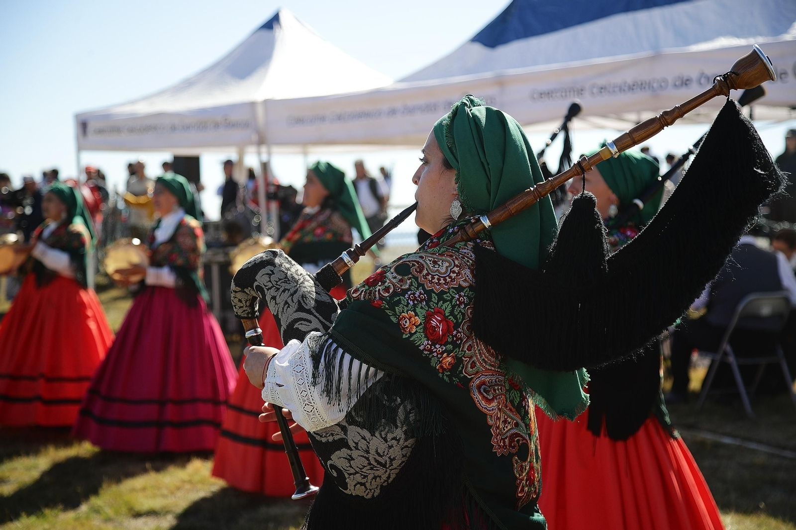 Galería | Manzaneda vuelve a disfrutar de un fin de semana donde las gaitas fueron protagonistas