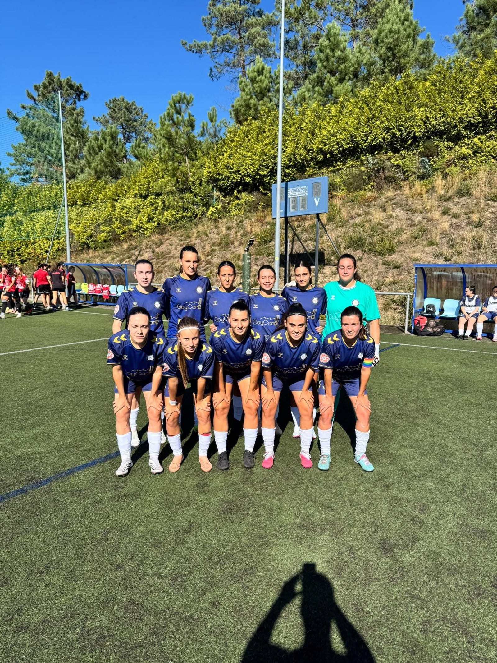 El once titular del Lóstrego ante el Victoria.