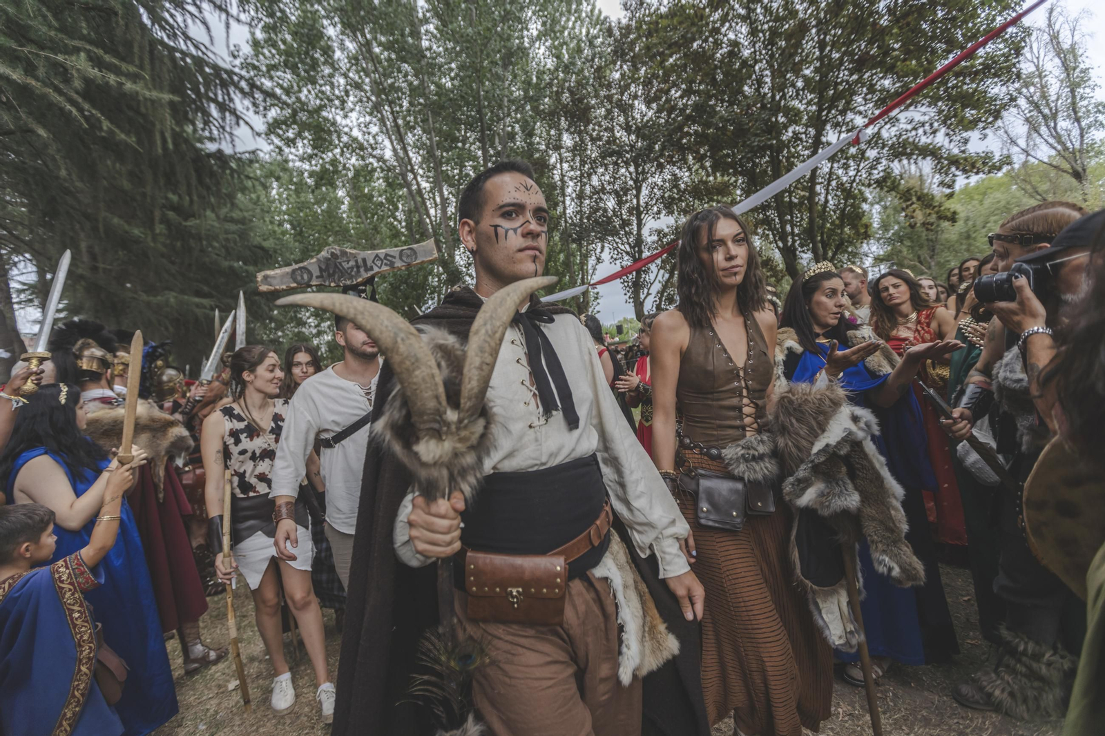 Galería | Los romanos cruzan el Lethes: Xinzo pone fin al Esquecemento, un evento con cifras récord