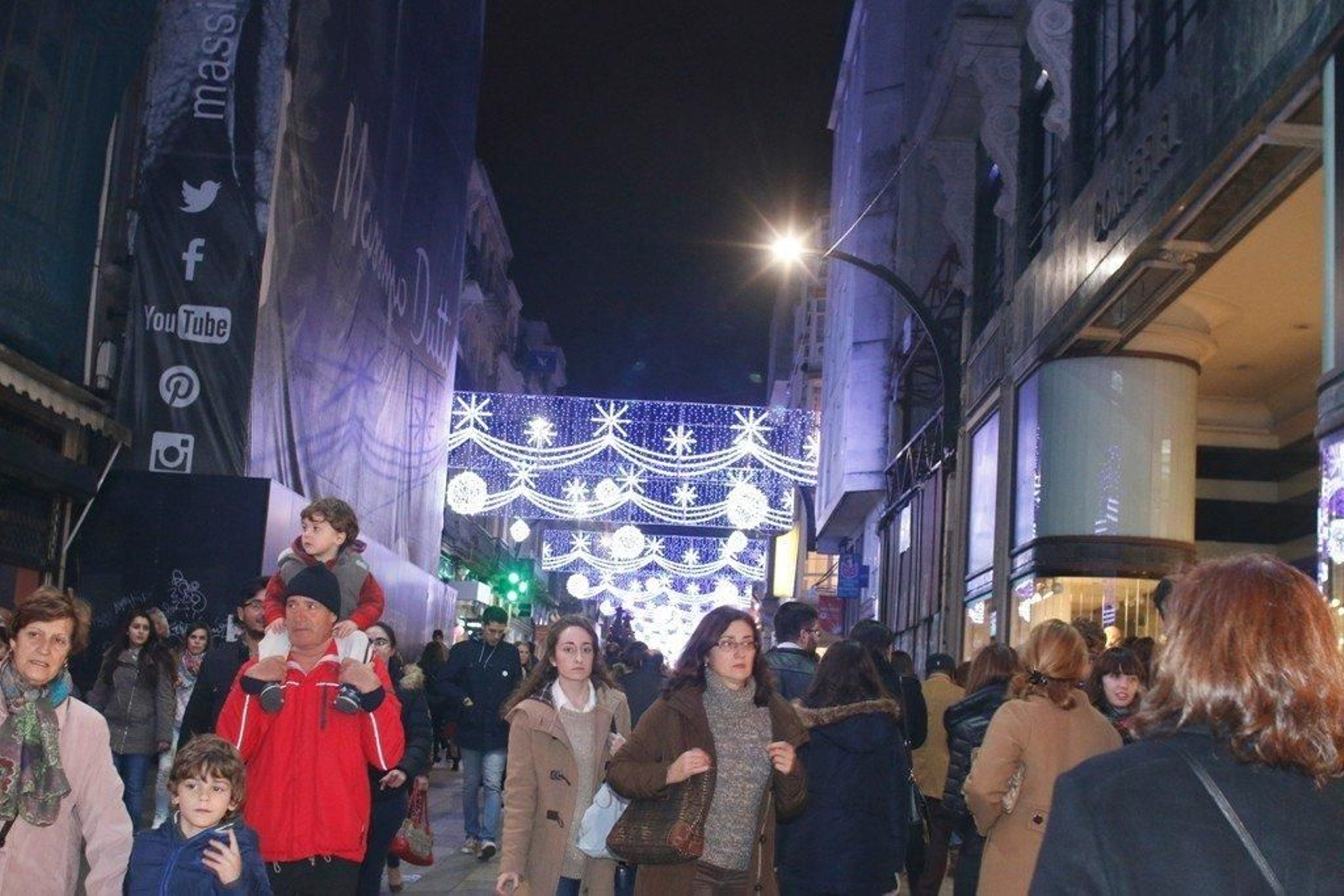 Encendido de las luces de Navidad Foto JV Landín 245