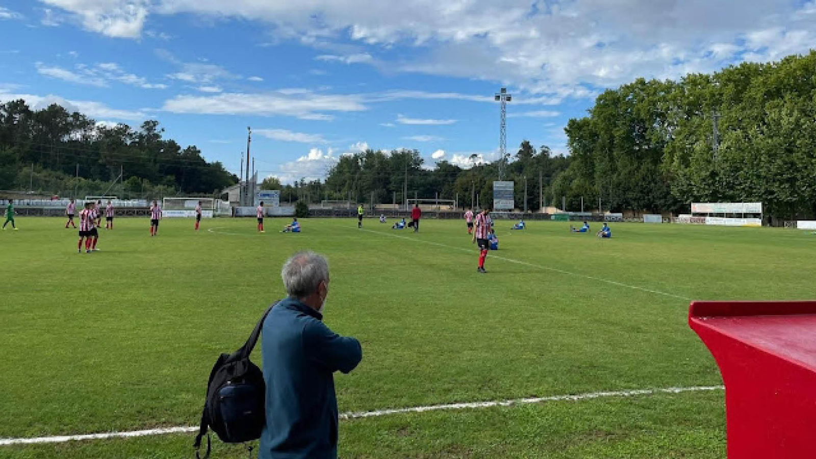 Los jugadores del equipo vigués protagonizaron una sentada en el choque ante los rojiblancos.