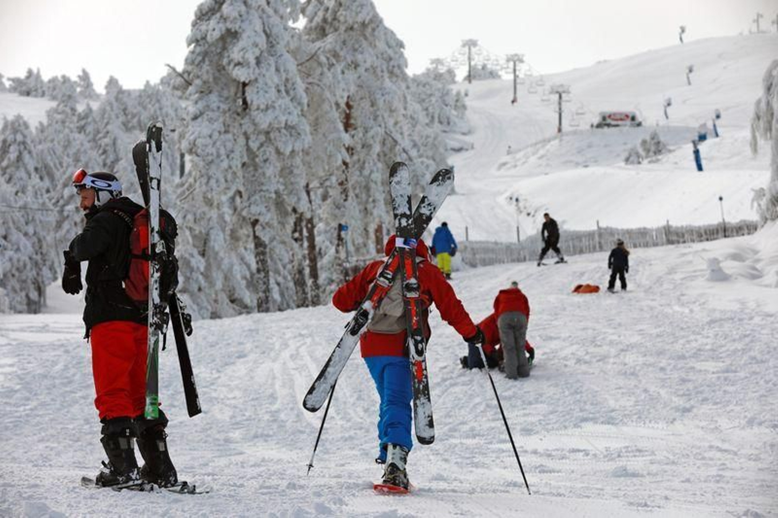 Una jornada en la nieve en Manzaneda (JOSÉ PAZ)