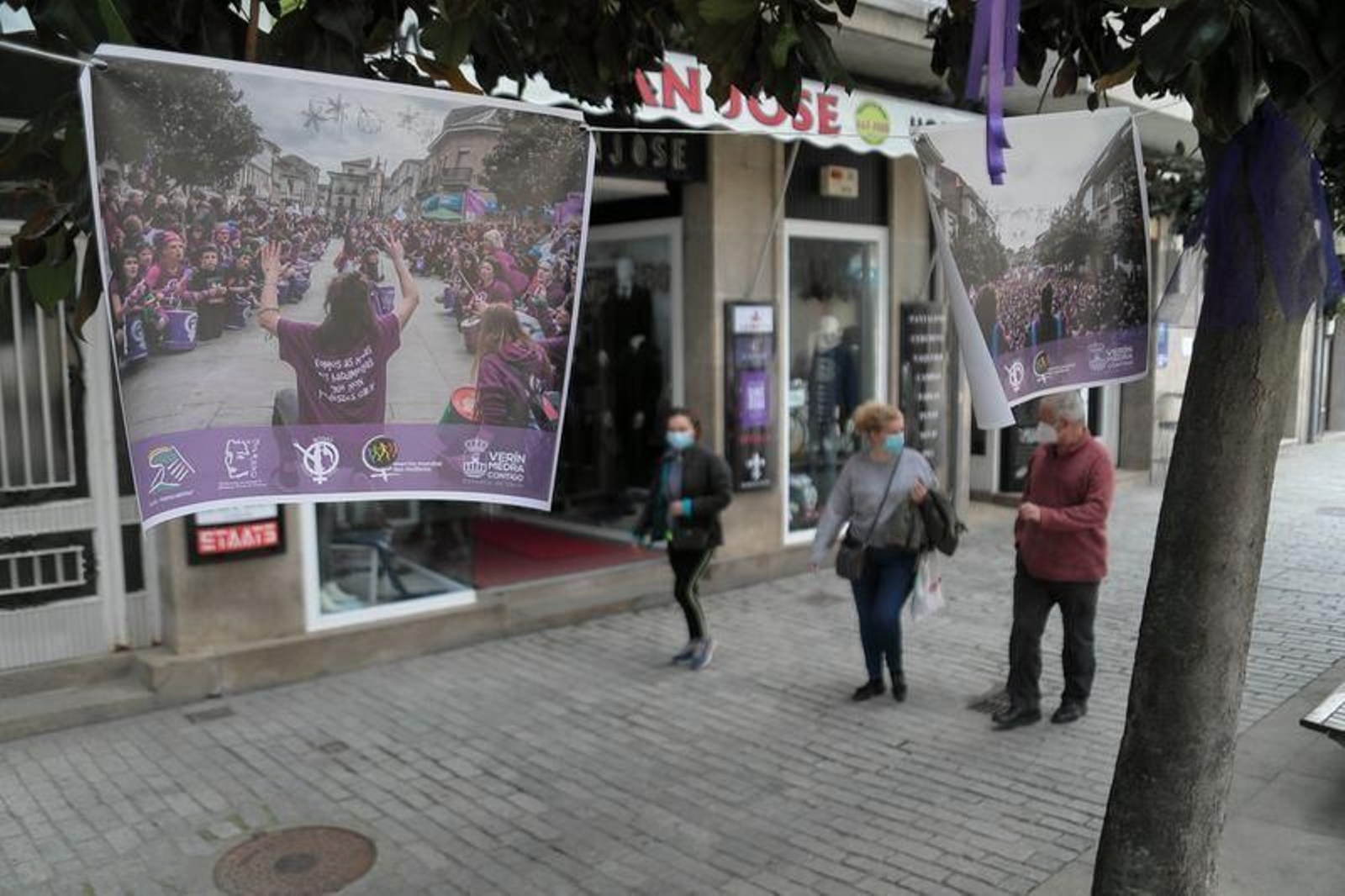 El 8-M en Verín (JOSÉ PAZ)