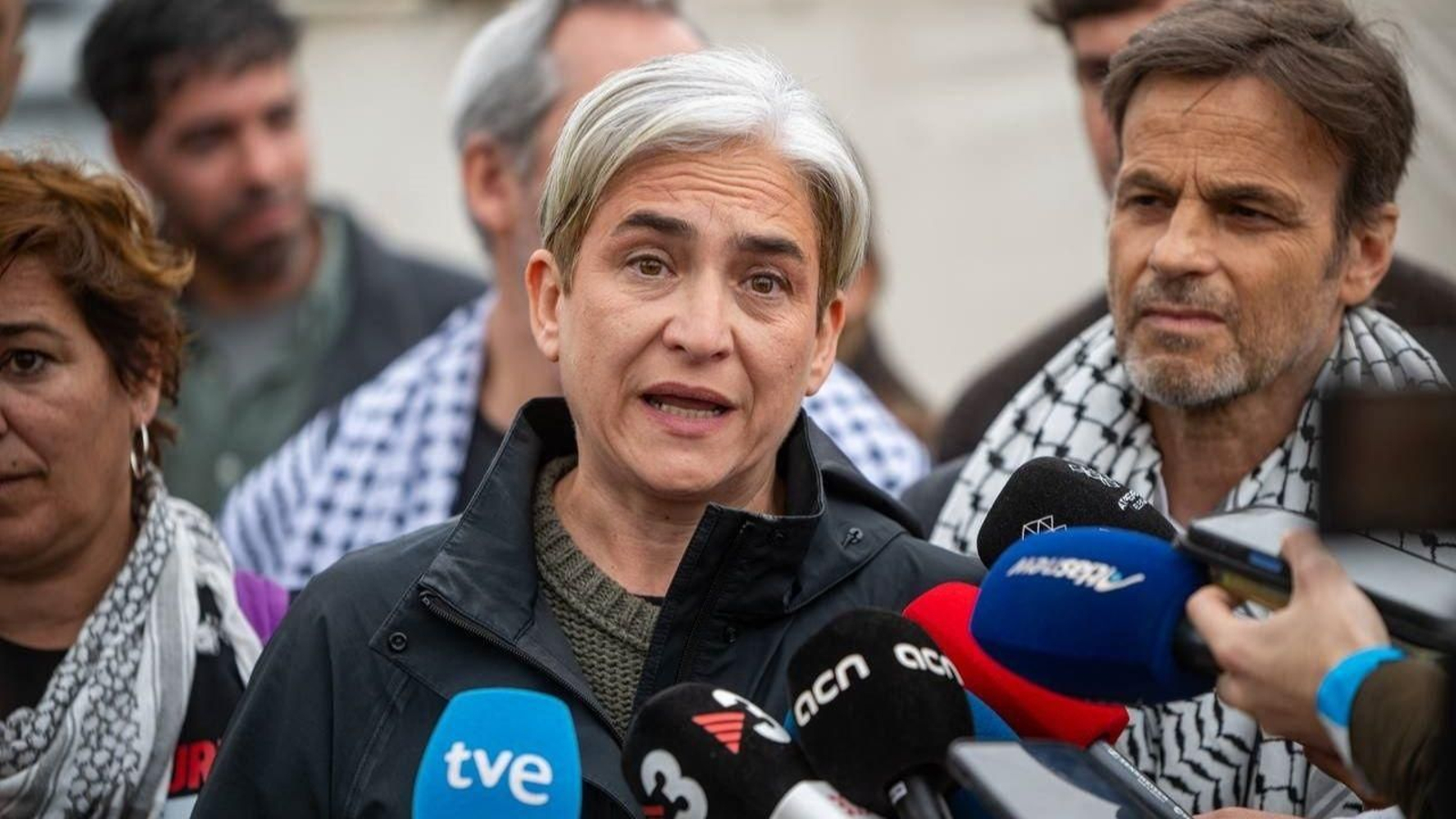 La exalcaldesa de Barcelona, Ada Colau