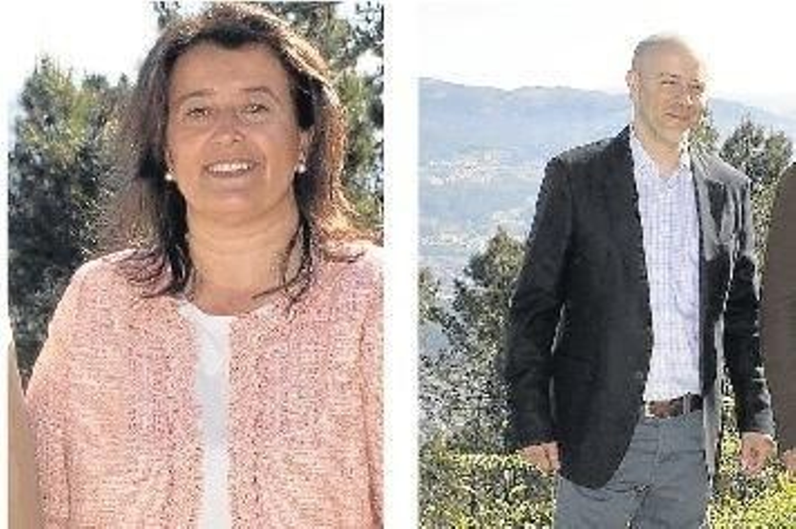 A la izquierda, Carmen Amoedo y a la derecha Javier Alonso.