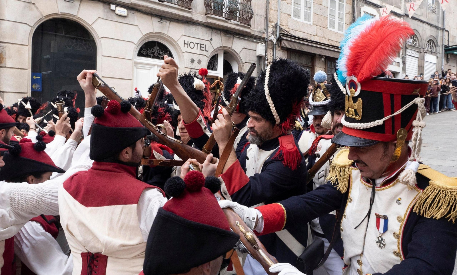 Galería | Vigo revive su heroica Reconquista frente a los franceses