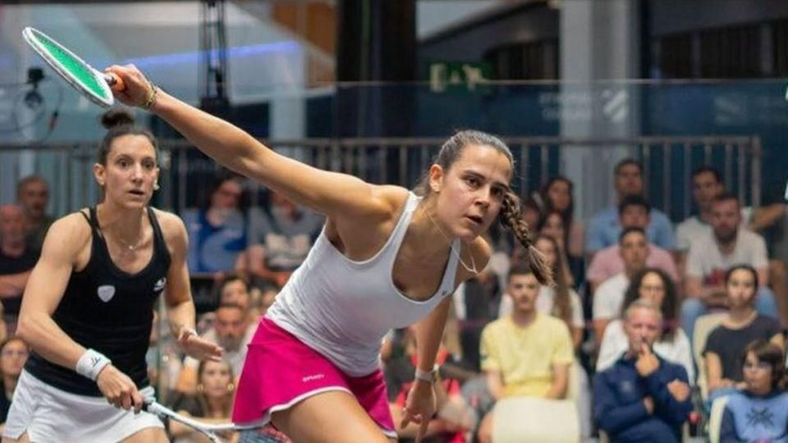 Marta Domínguez, en un partido.