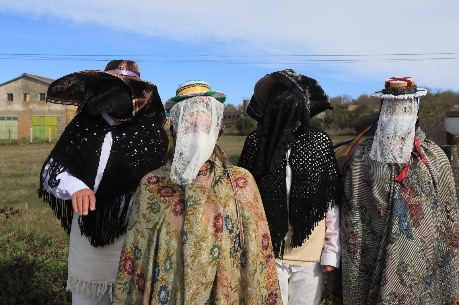 Desfile de entroido infantil en Cualedro. José Paz