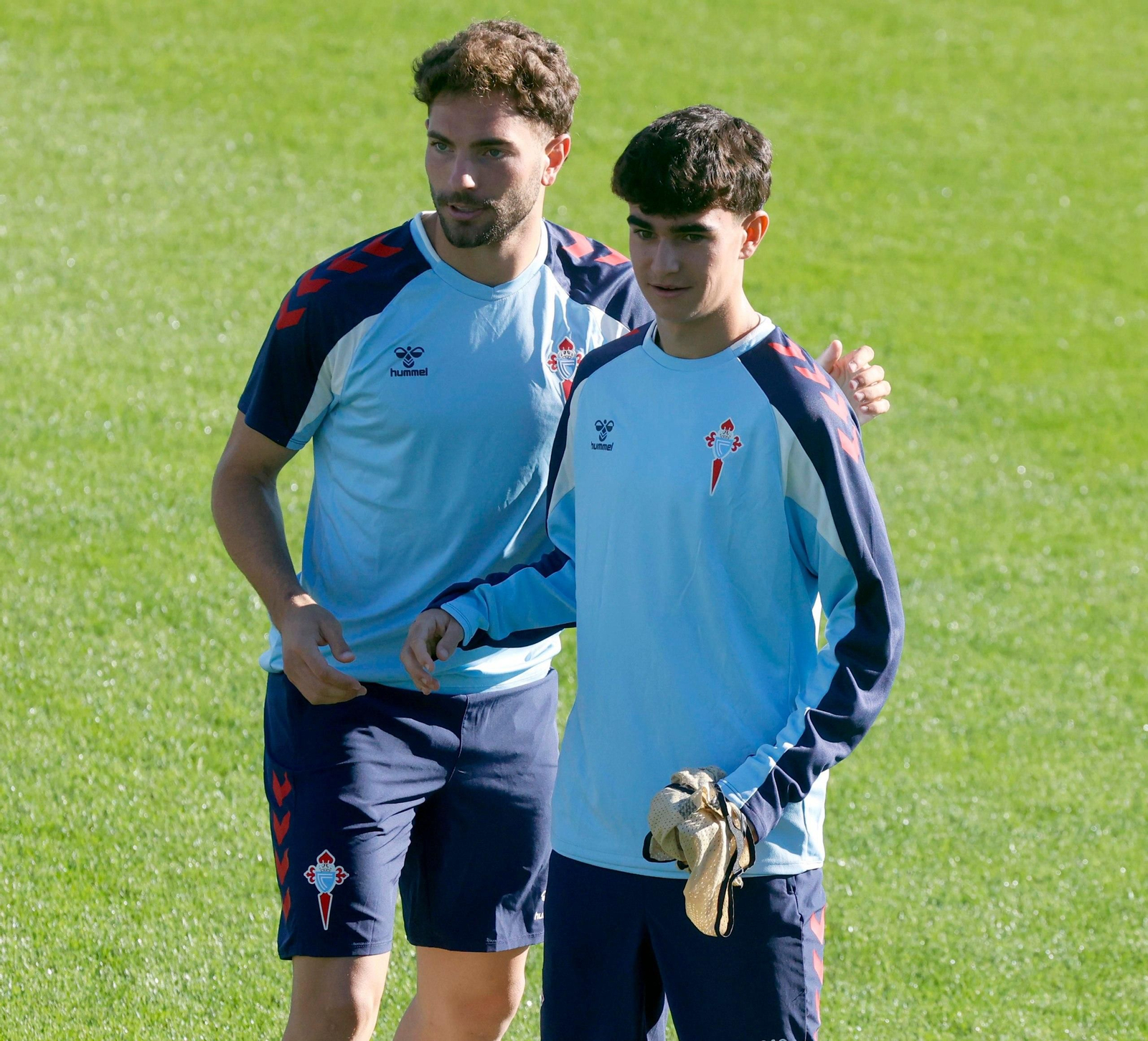 Galería | El Celta se prepara para una gran noche europea ante la Juventus