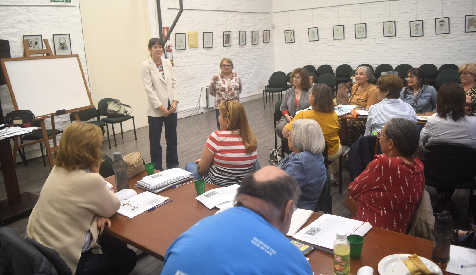 Ana Pontón en Montevideo