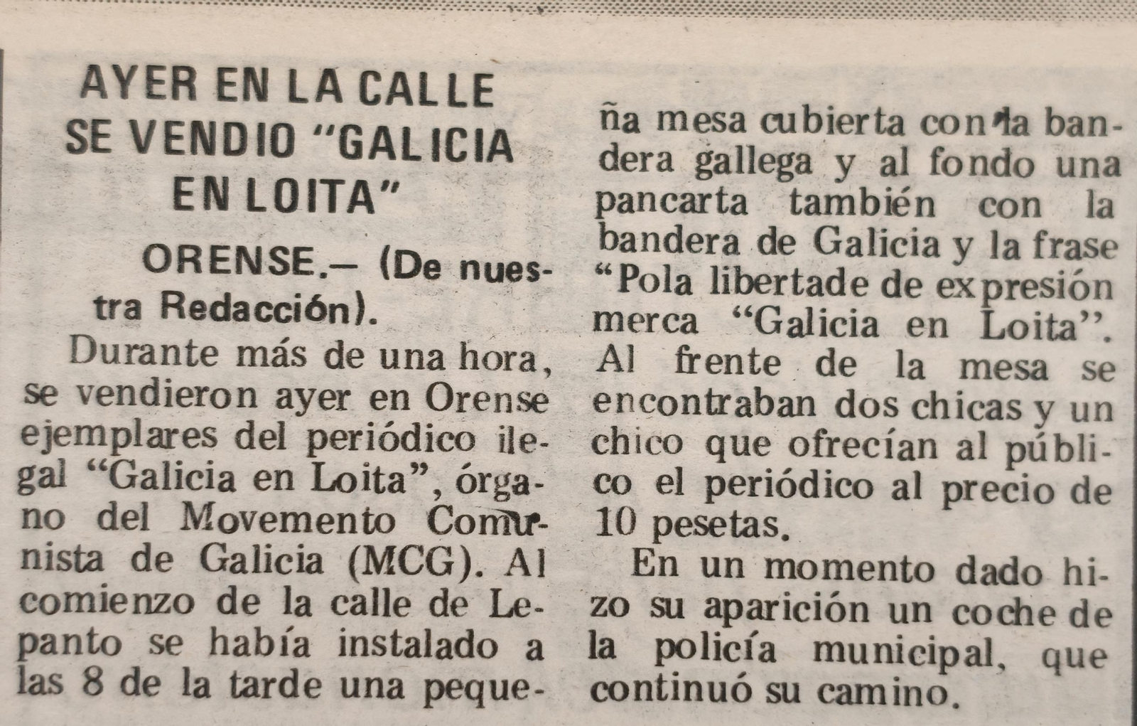20 de octubre de 1976.