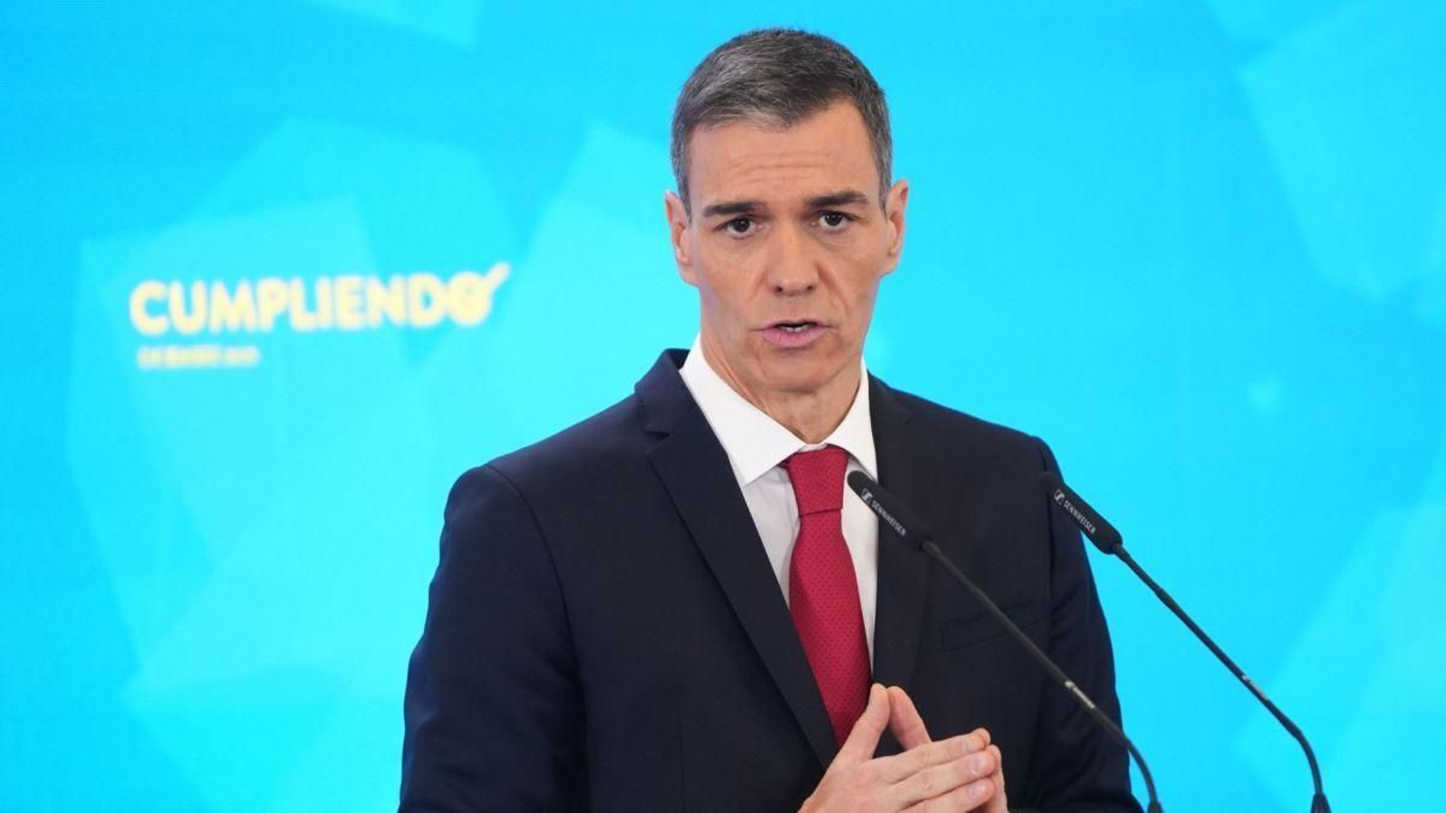 Pedro Sánchez, presidente del Gobierno.