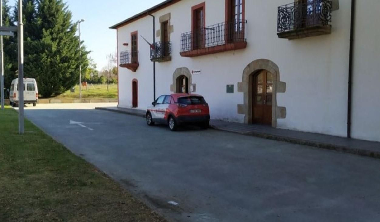 Sede de Cruz Roja en O Barco, en la Casa Río Cigüeño.