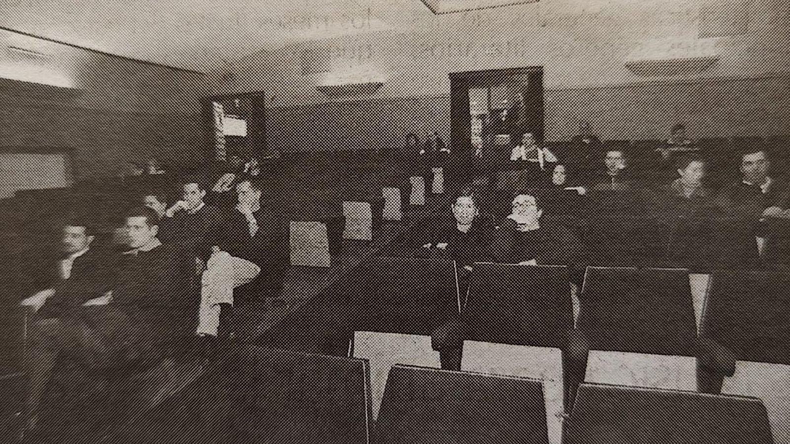 Aspecto de la sala en sus ultimas sesiones.