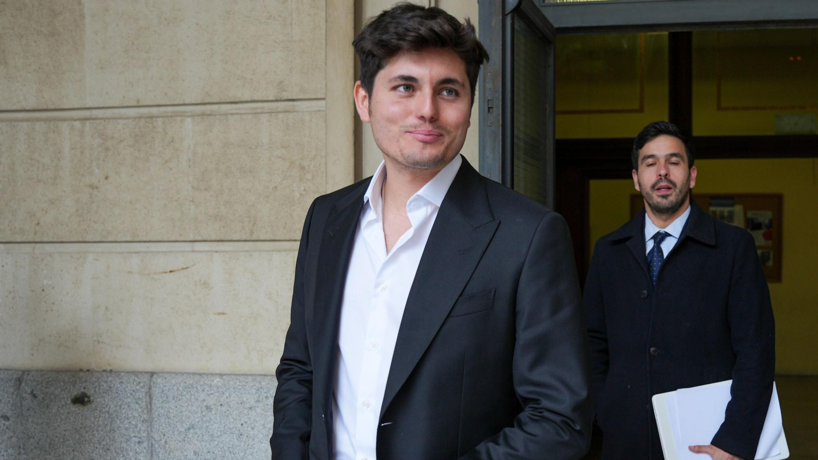 Vito Quiles, en una foto de archivo, a su salida del Juzgado de Instrucción tras declarar como investigado por presuntas injurias.