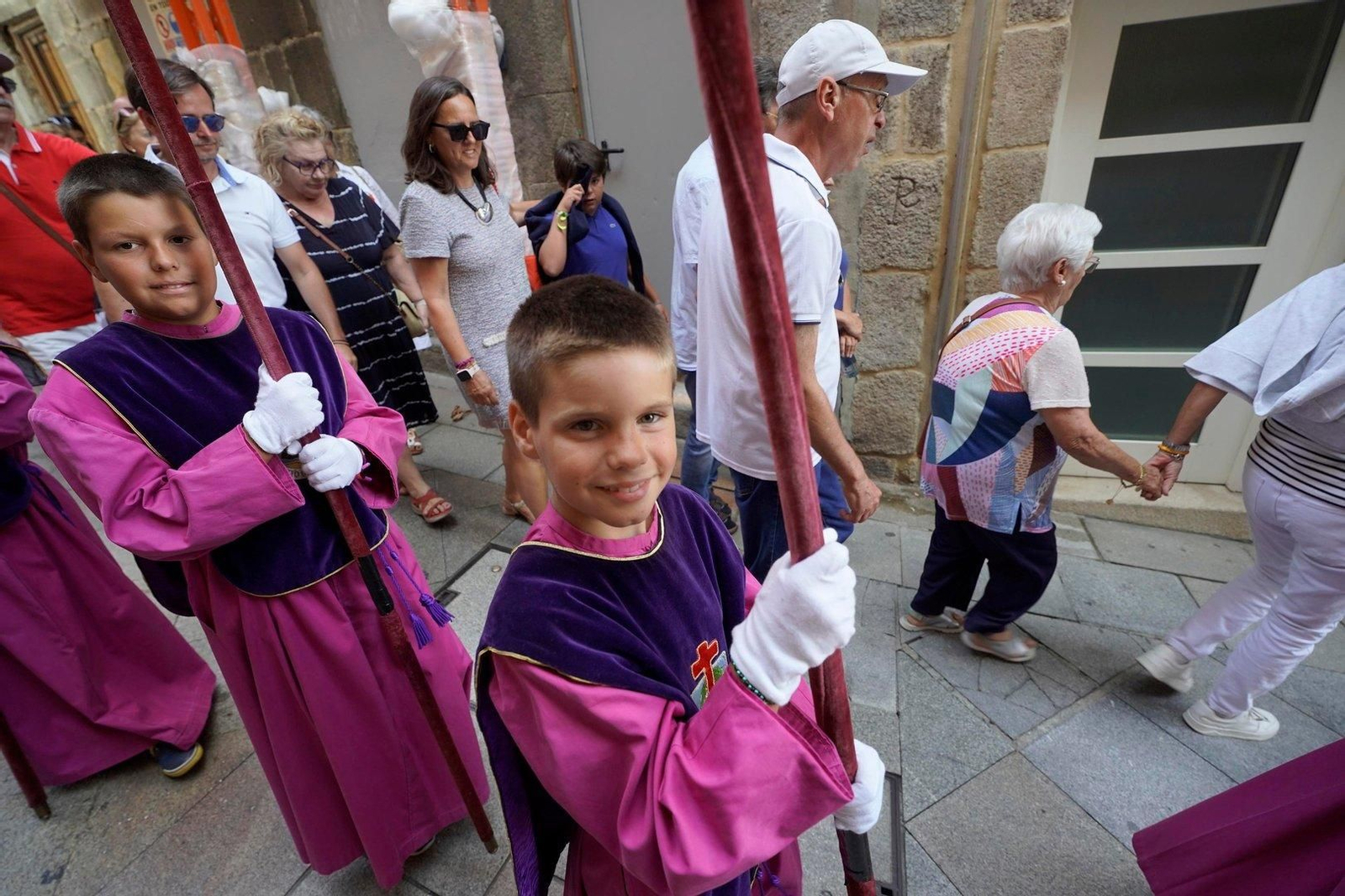Procesión del Cristo de la Victoria de Vigo.