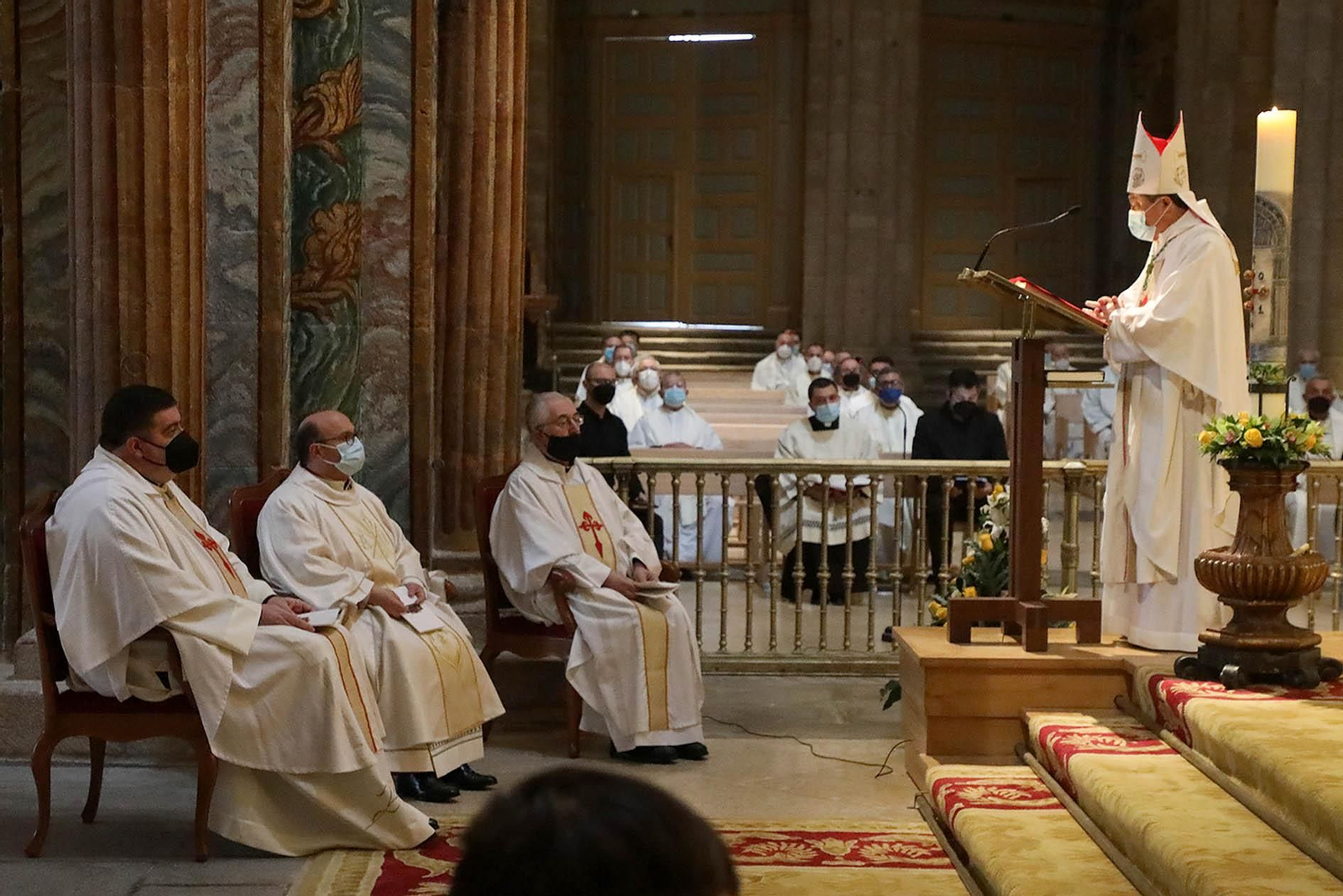 Ordenación de Francisco José Prieto Fernández como obispo auxiliar de Santiago de Compostela.