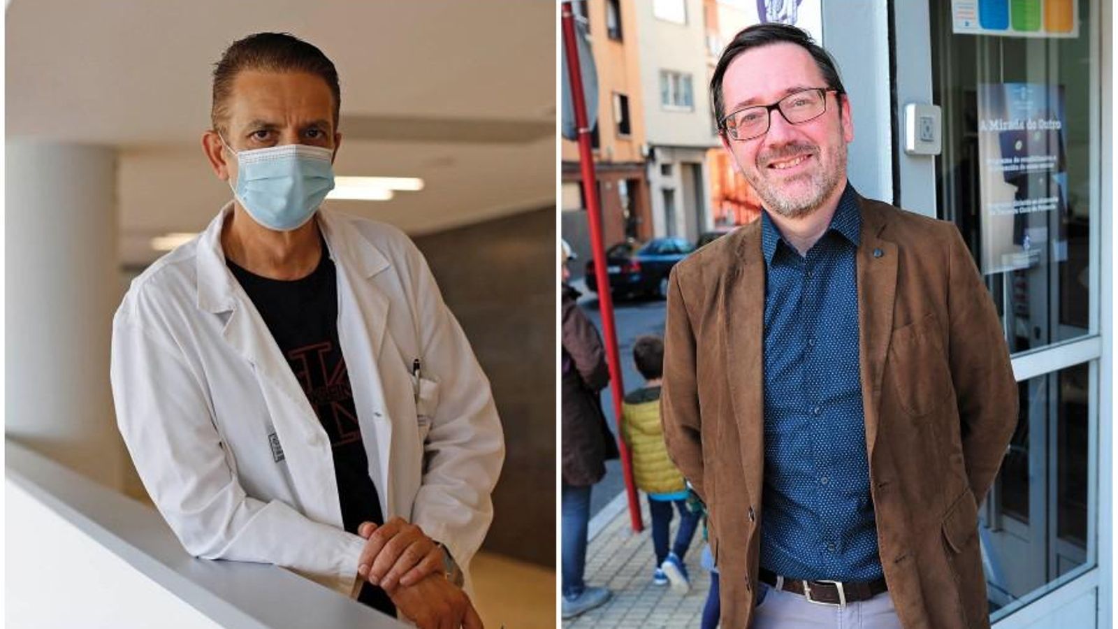 Luis Docasar y Ricardo Fandiño.