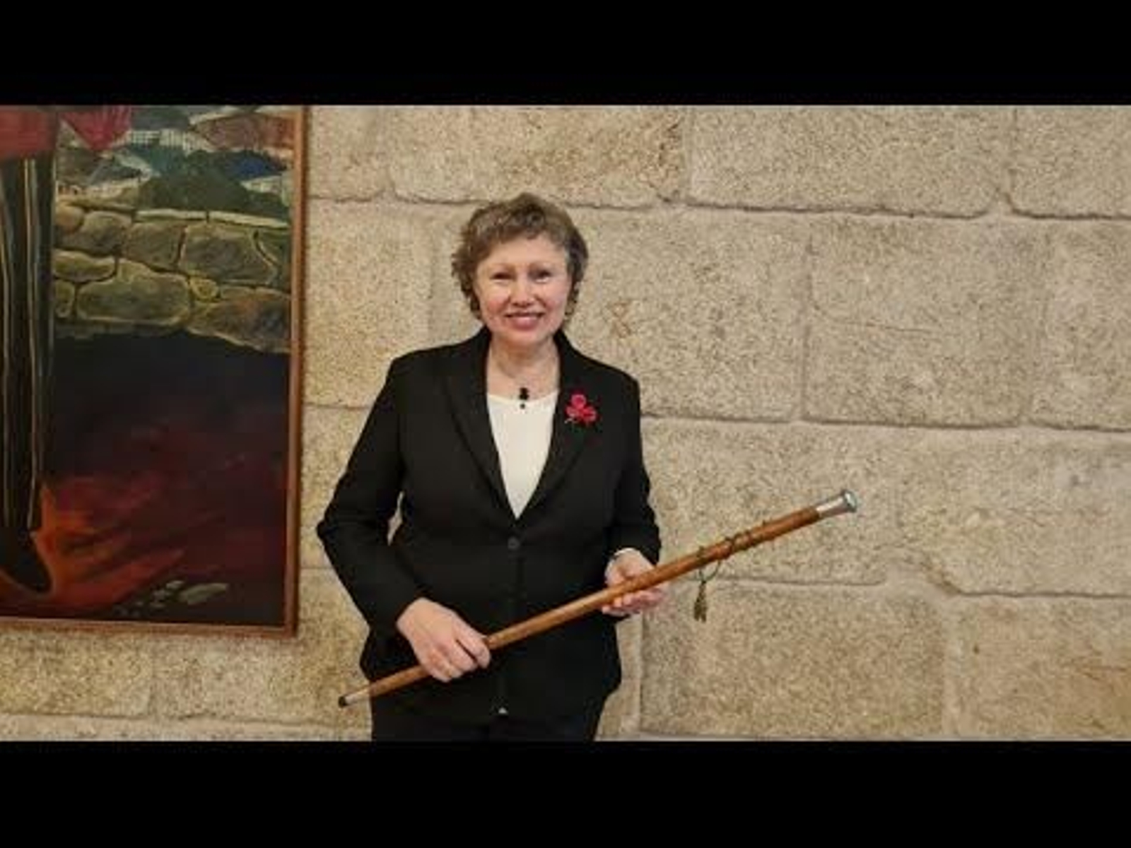 Sara Inés Vega es investida como alcaldesa de Castro Caldelas