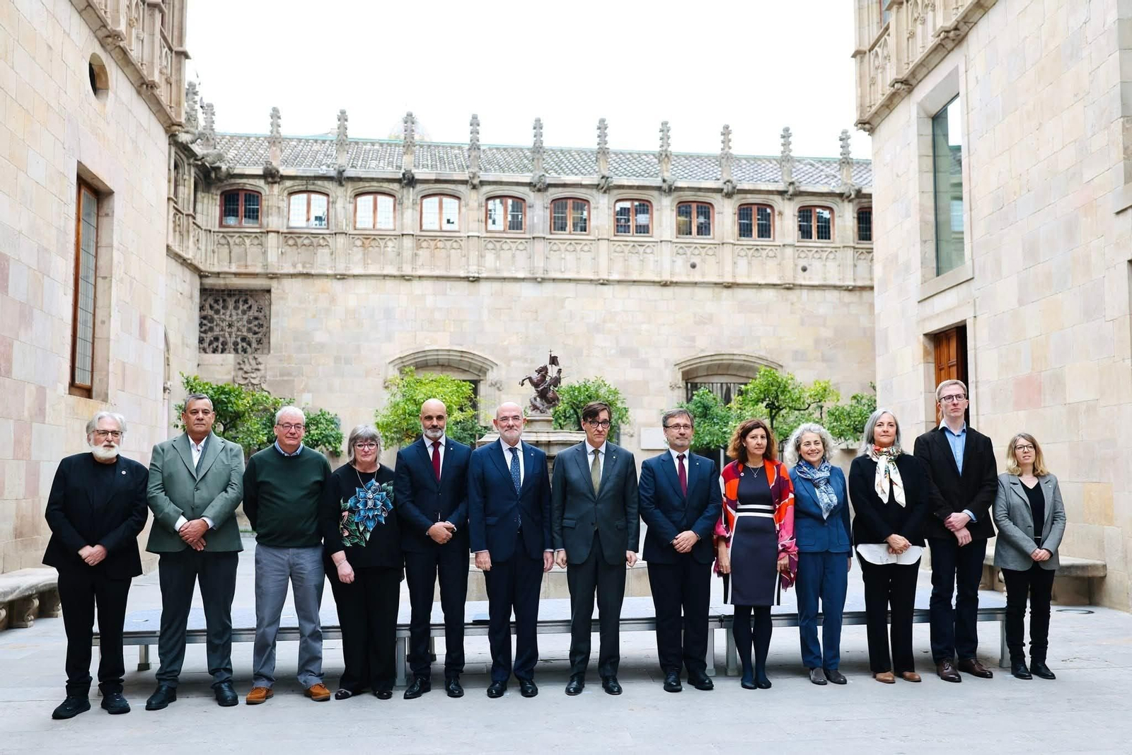 Representantes del Consell de la Catalunya Exterior