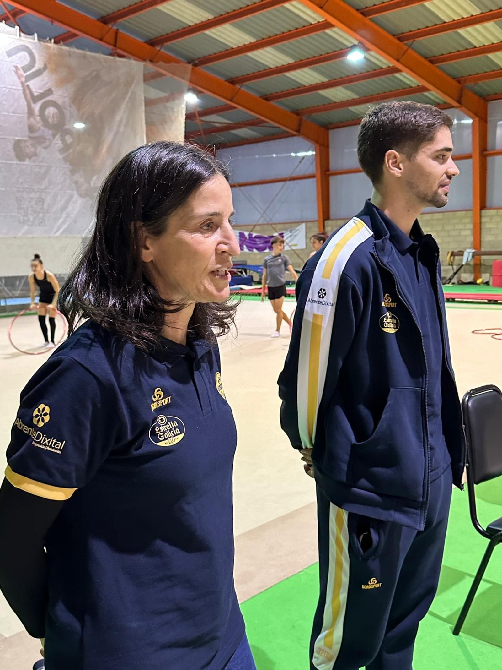 Visita del COB al Ximnasia y Escola Pavillón: deporte, gimnasia y motivación para los más jóvenes