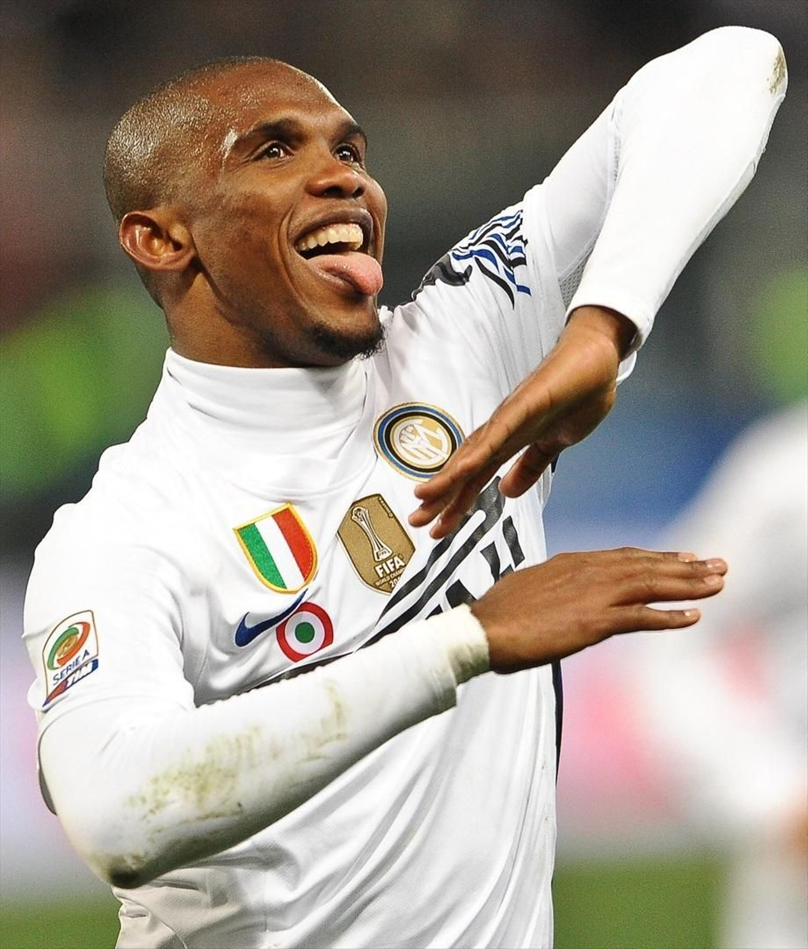 Samuel Eto'o, delantero camerunés que pasó por el Real Madri y el FC Barcelona
