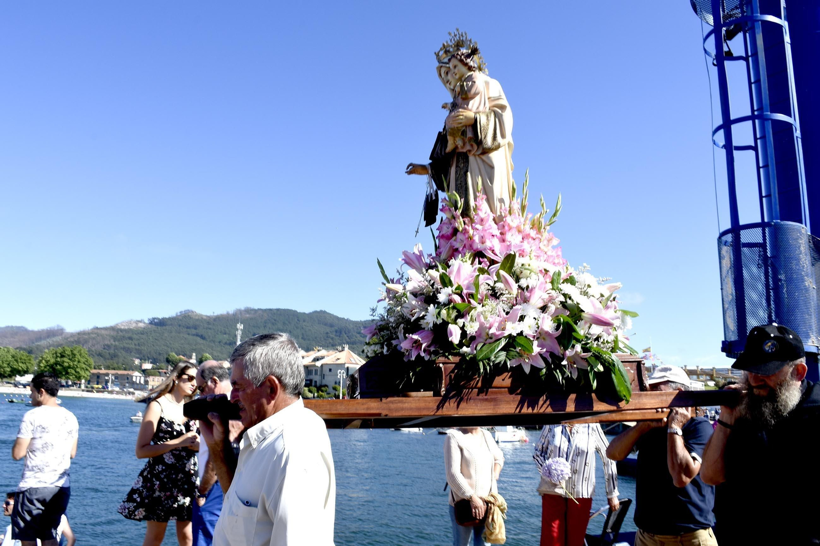 La Virgen del Carmen en Coruxo // María Correa