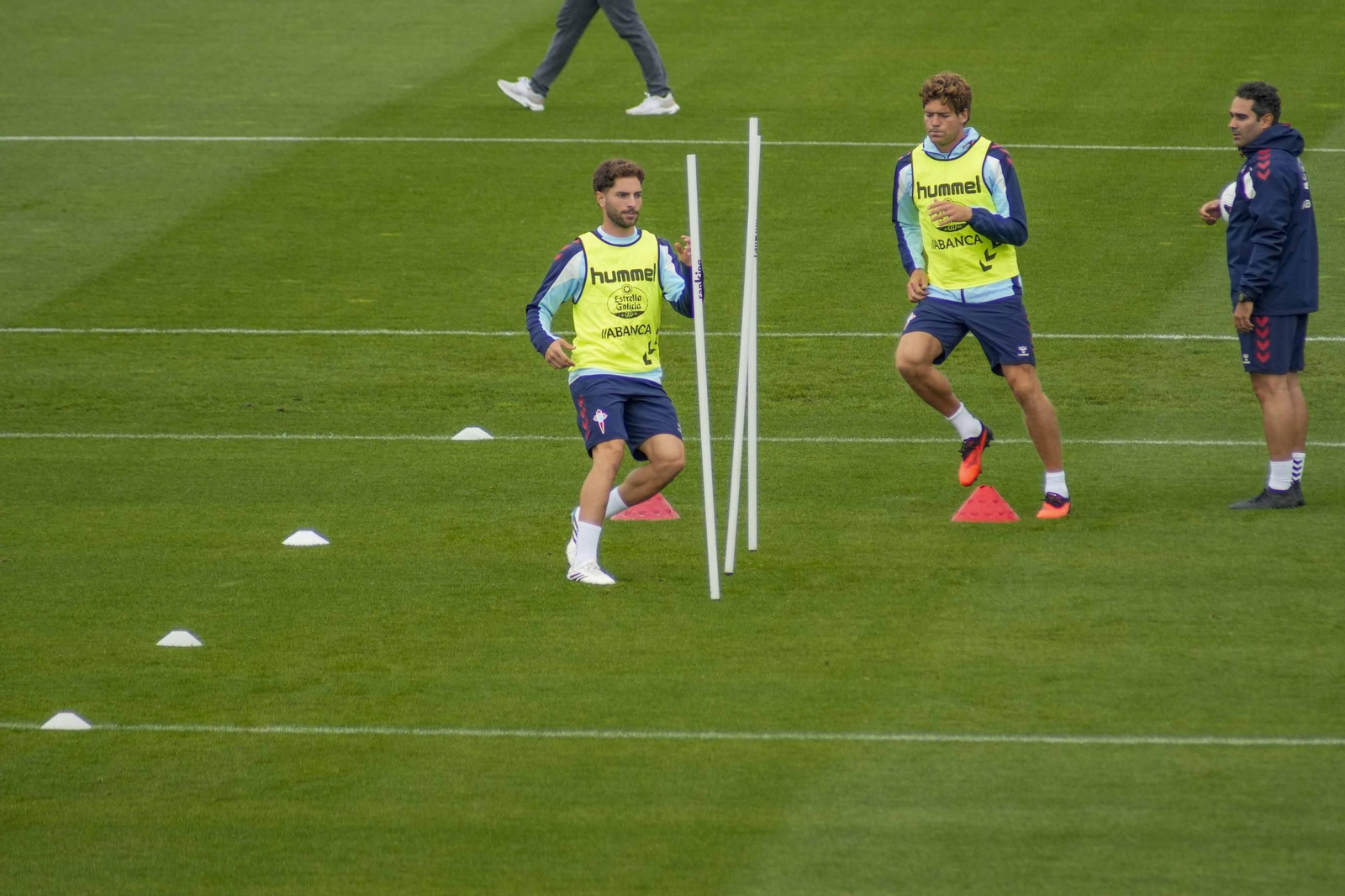 Galería | El Celta prepara su duelo ante Osasuna con Driouech ya incorporado