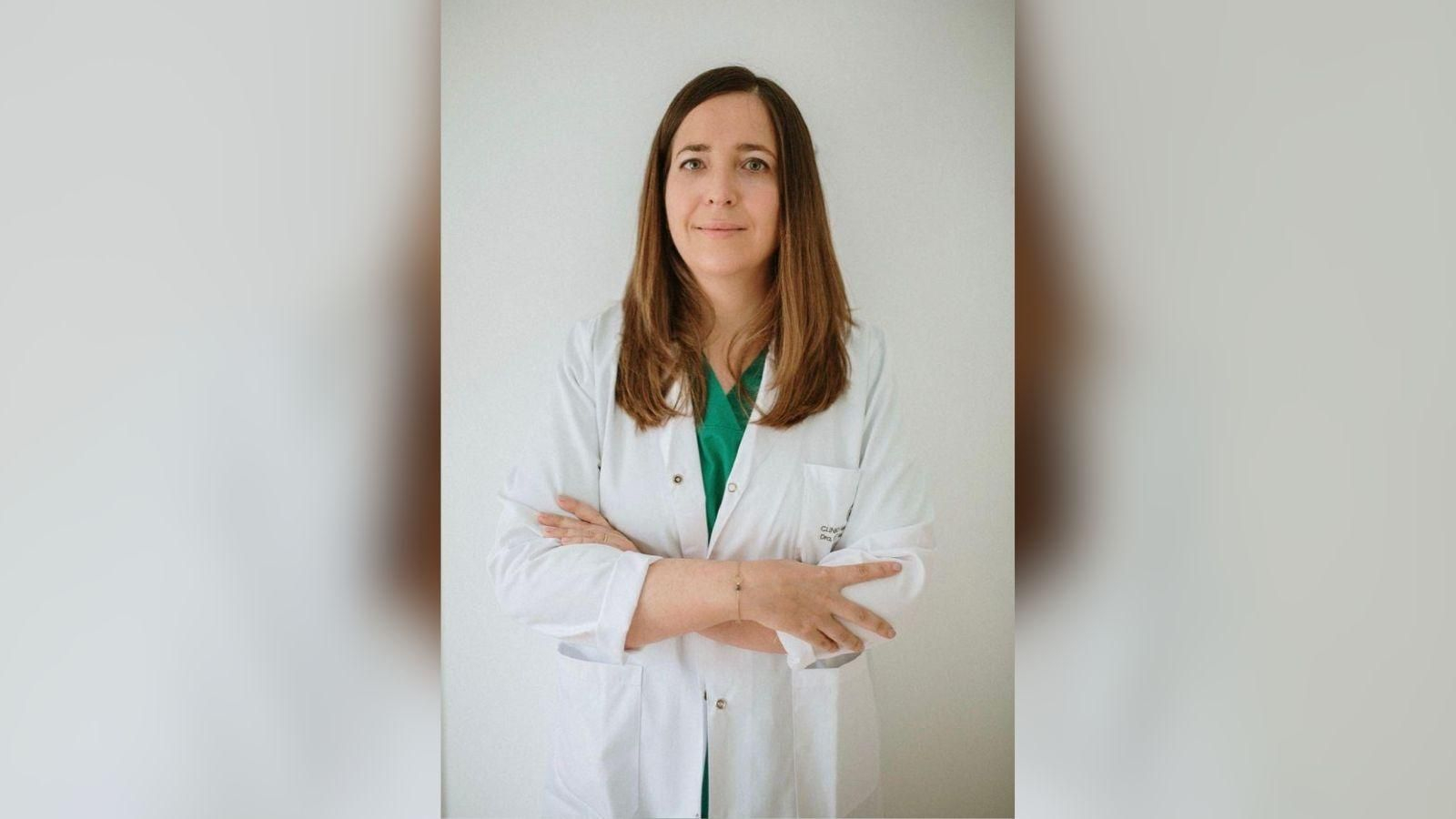 La doctora Mar Valderrama, en las instalaciones de su clínica.