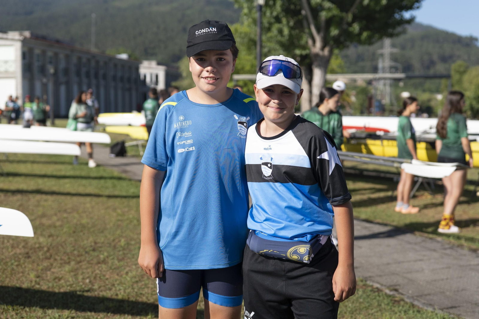Paladas de calidad en el Campeonato Gallego de Remo de Castrelo de Miño