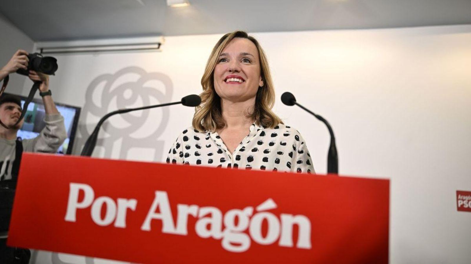 Pilar Alegría, candidata del PSOE.