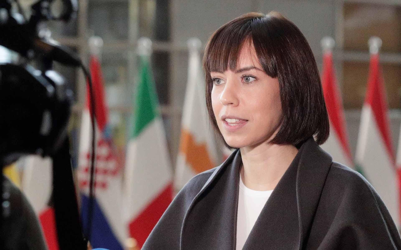 Brussels (Belgium), 28/09/2021.- Spanish Science and Innovation Minister, Diana Morant at the start of European competitiveness (science) council in Brussels, Belgium, 28 September 2021. (Bélgica, Bruselas) EFE/EPA/OLIVIER HOSLET