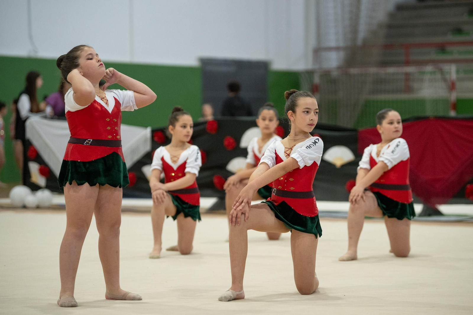Galería | Maceda disfruta con la segunda fase de la Copa Diputación de Gimnasia Artística