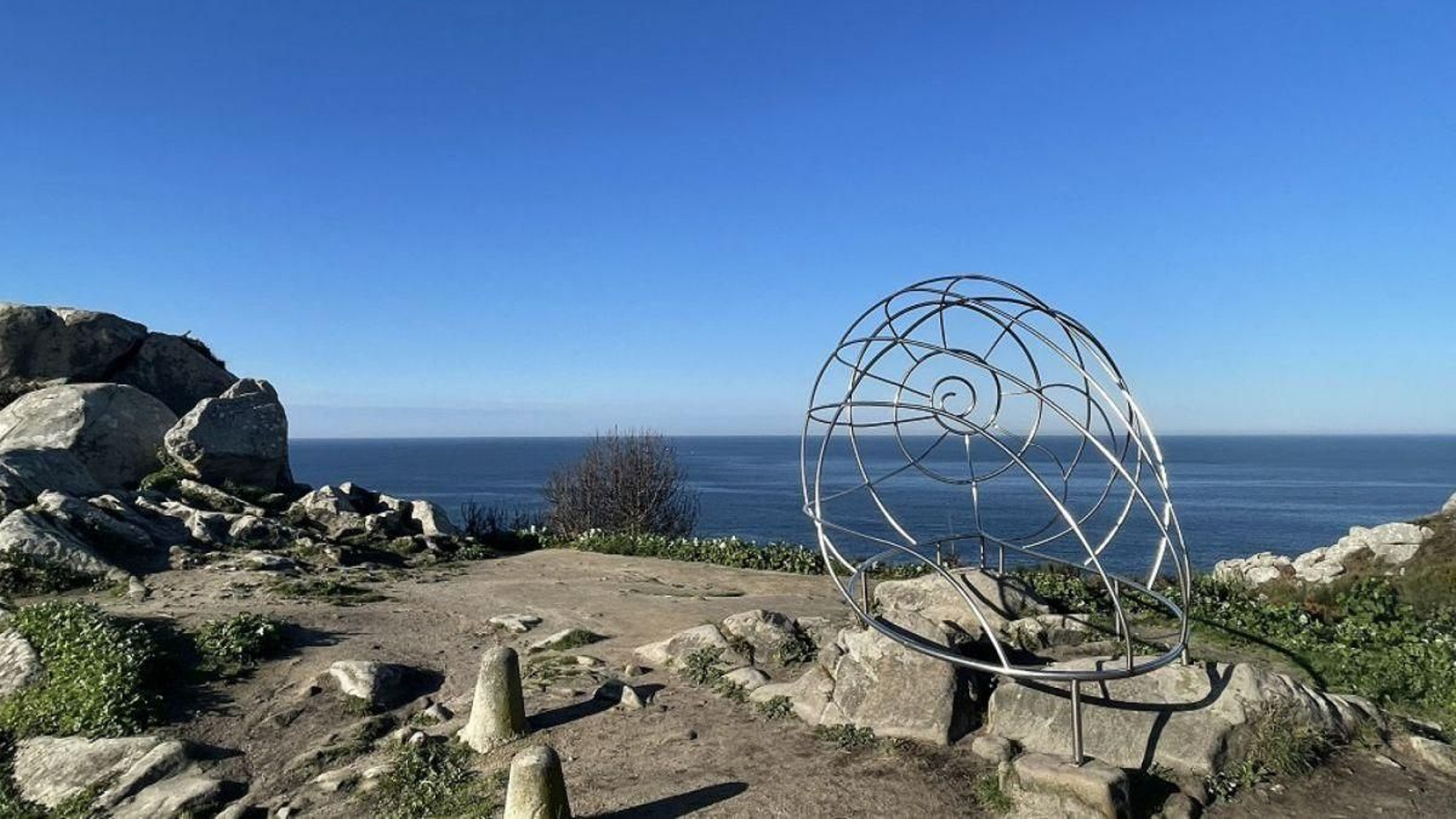 A Caracola de Donón es uno de los puntos de este Camiño do Litoral.