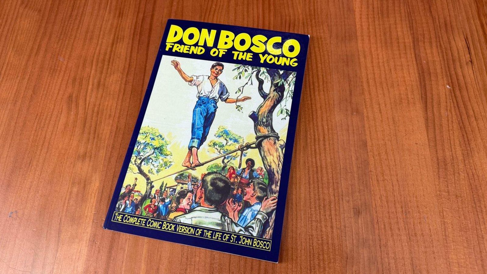 O cómic de Don Bosco, enviado dende o Vaticano aos Salesianos de Ourense.