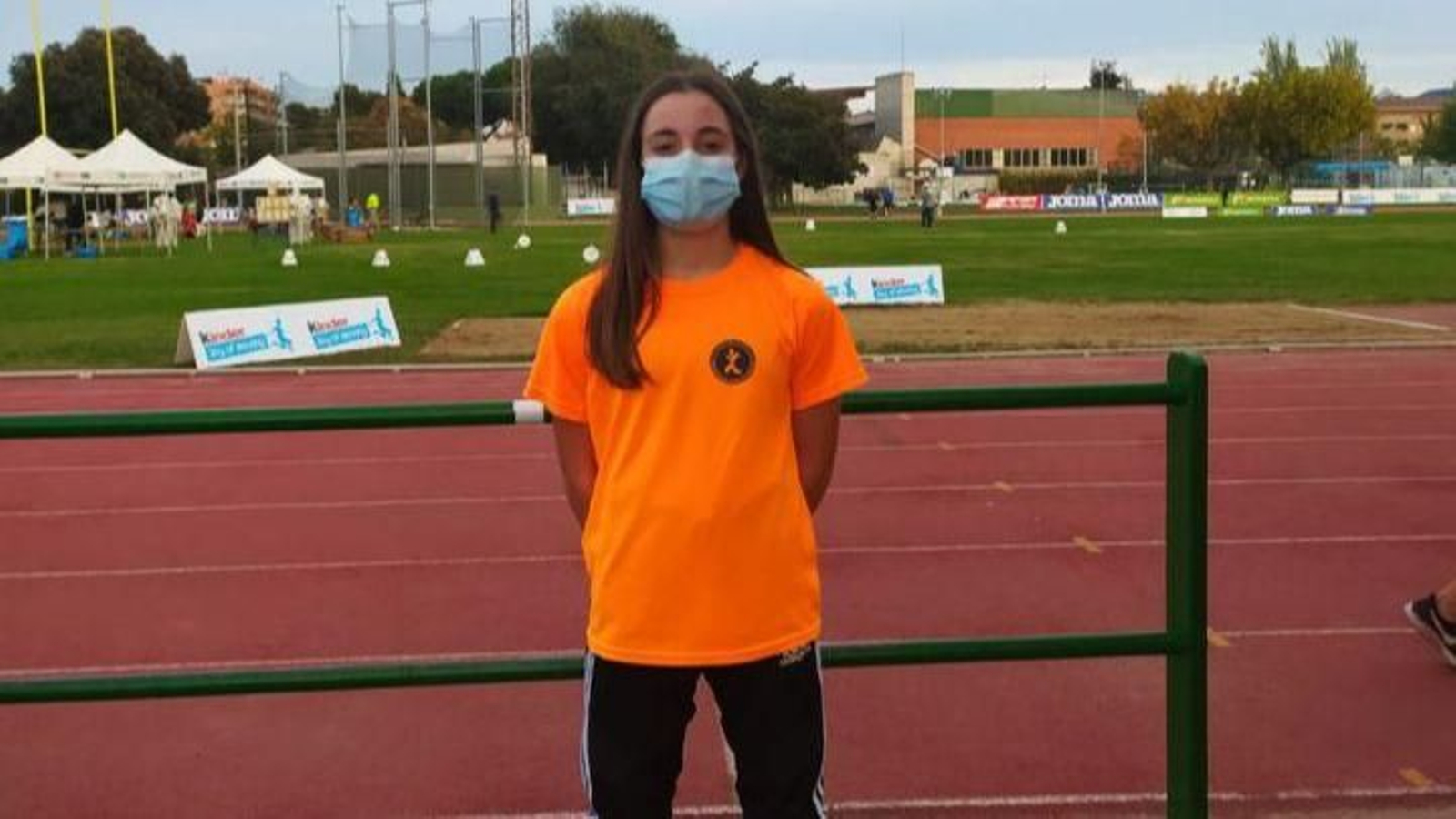 Adriana Rial destacó en el atletismo antes de decantarse por el balonmano.