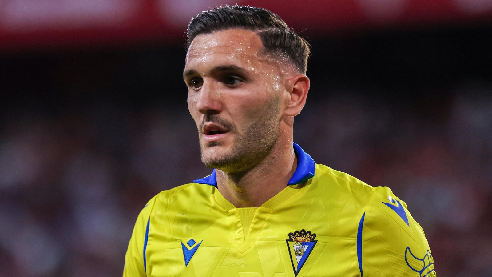 El delantero gallego Lucas Pérez.